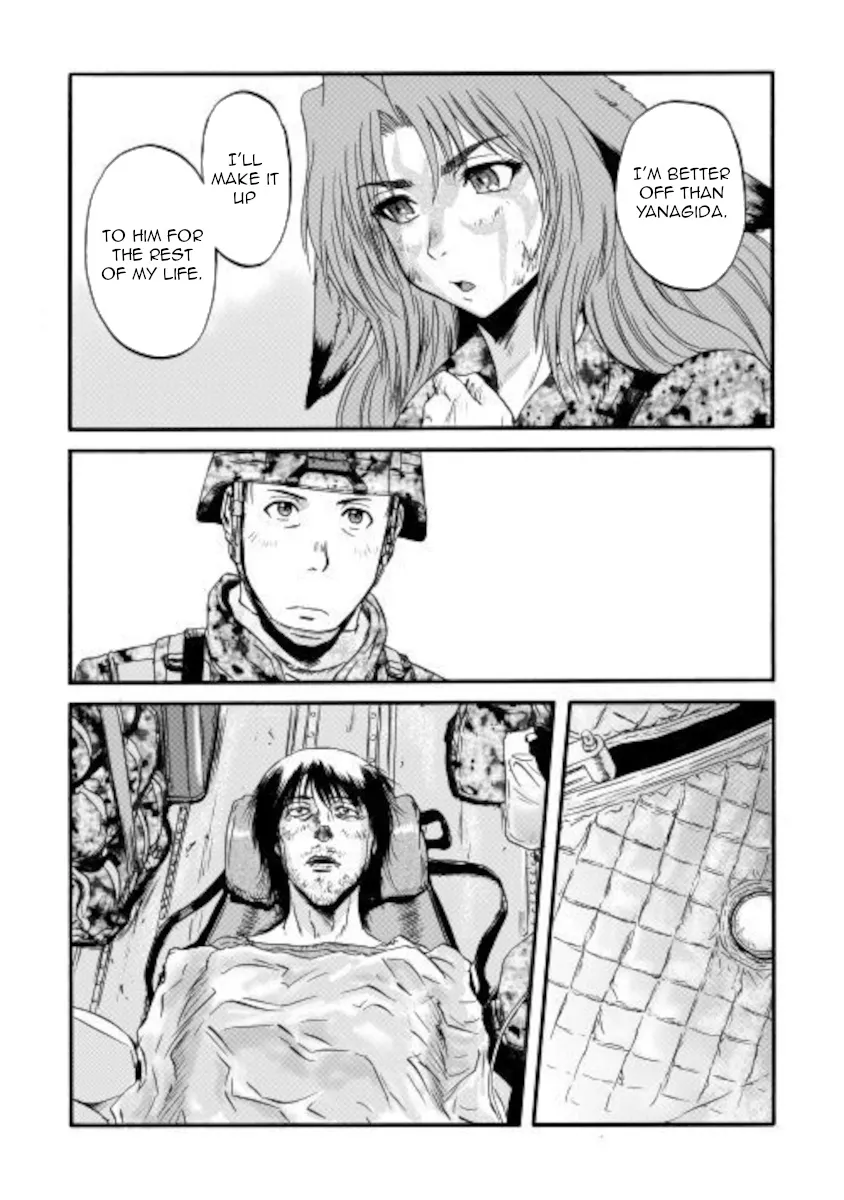 Gate - Jietai Kare No Chi Nite, Kaku Tatakeri Zinmanga X Chapter 101.2 Page 18