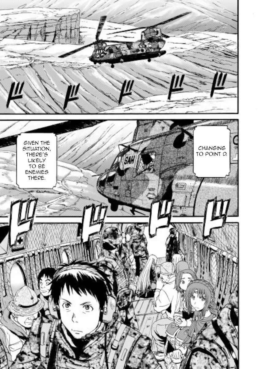 Gate - Jietai Kare No Chi Nite, Kaku Tatakeri Zinmanga X Chapter 101.1 Page 5