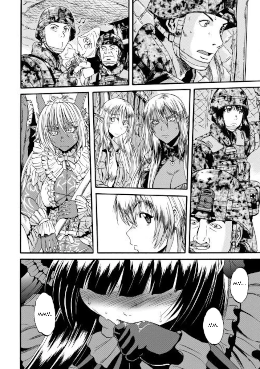 Gate - Jietai Kare No Chi Nite, Kaku Tatakeri Zinmanga X Chapter 101.1 Page 6