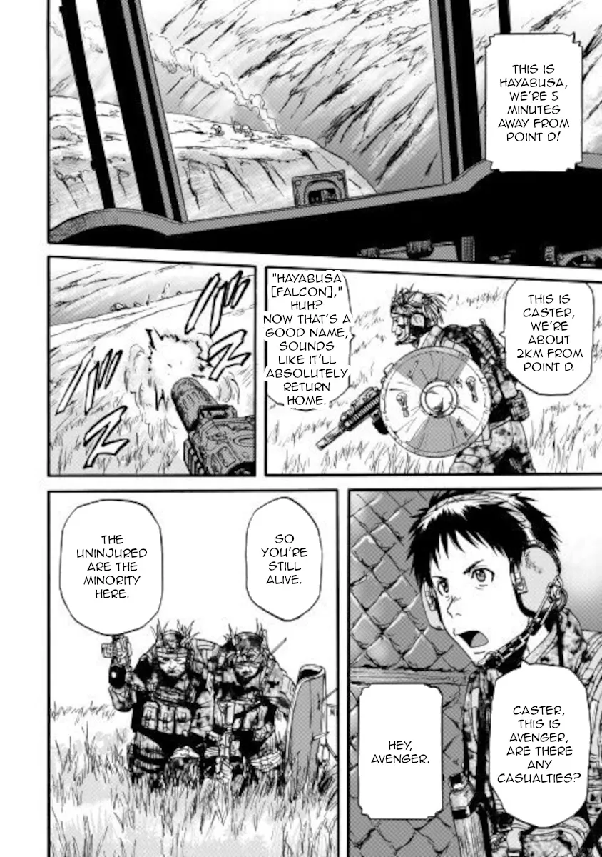 Gate - Jietai Kare No Chi Nite, Kaku Tatakeri Zinmanga X Chapter 101.1 Page 8