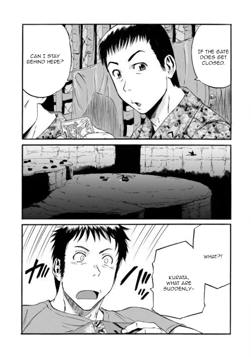 Gate - Jietai Kare No Chi Nite, Kaku Tatakeri Zinmanga X Chapter 96 Page 3
