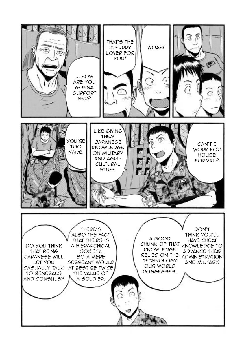 Gate - Jietai Kare No Chi Nite, Kaku Tatakeri Zinmanga X Chapter 96 Page 7