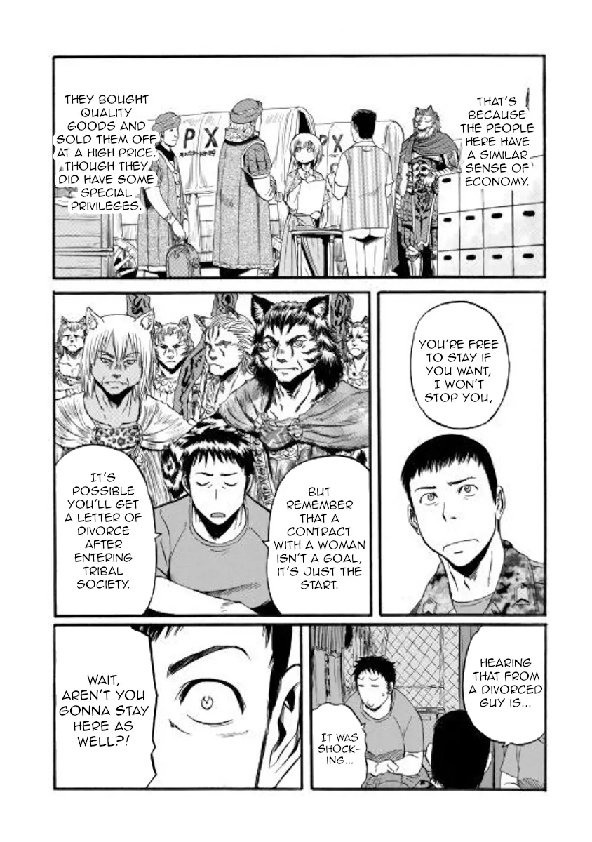 Gate - Jietai Kare No Chi Nite, Kaku Tatakeri Zinmanga X Chapter 96 Page 9