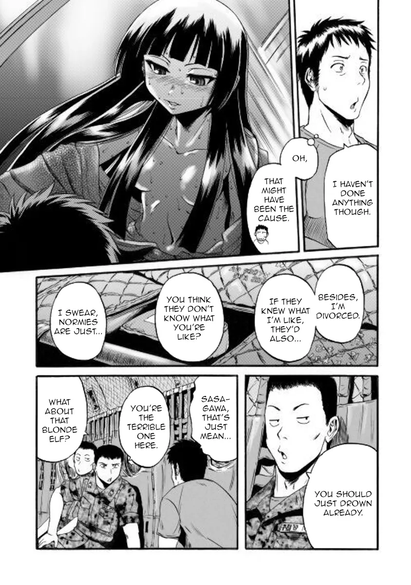 Gate - Jietai Kare No Chi Nite, Kaku Tatakeri Zinmanga X Chapter 96 Page 11