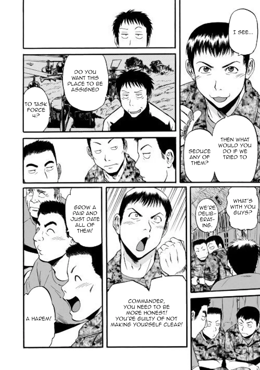 Gate - Jietai Kare No Chi Nite, Kaku Tatakeri Zinmanga X Chapter 96 Page 14