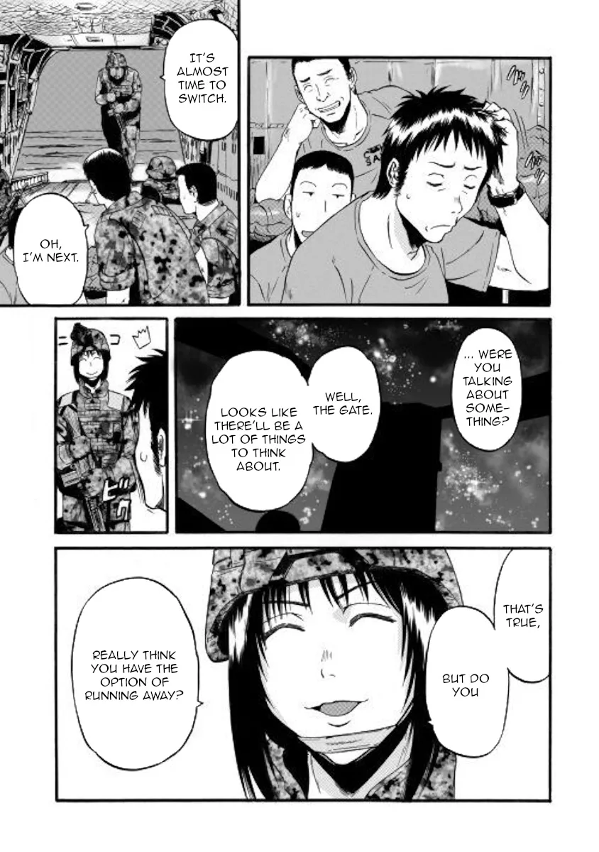 Gate - Jietai Kare No Chi Nite, Kaku Tatakeri Zinmanga X Chapter 96 Page 15