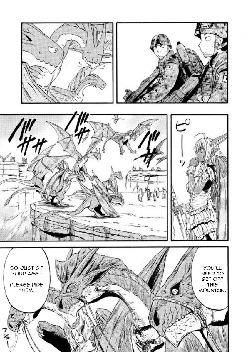 Gate - Jietai Kare No Chi Nite, Kaku Tatakeri Zinmanga X Chapter 93 Page 23