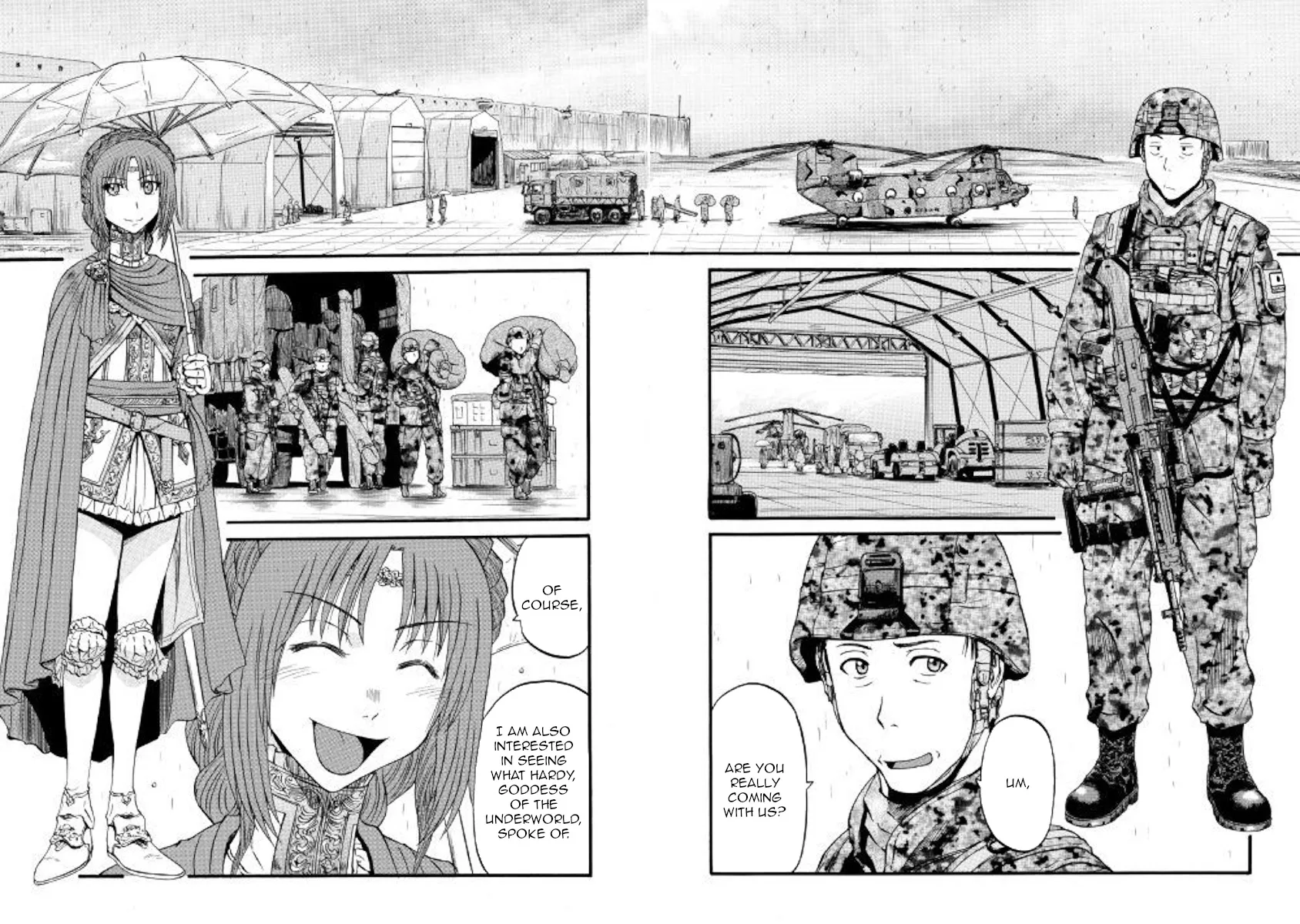 Gate - Jietai Kare No Chi Nite, Kaku Tatakeri Zinmanga X Chapter 92 Page 4