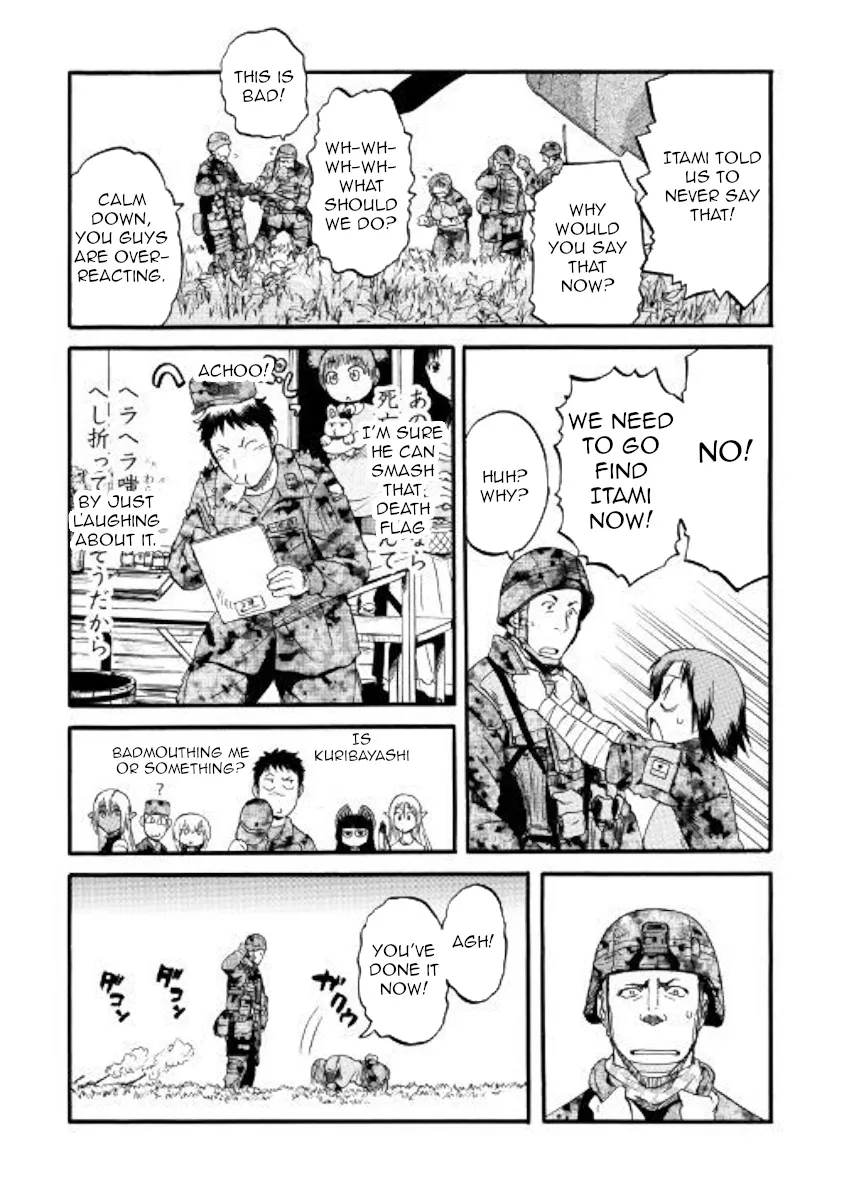 Gate - Jietai Kare No Chi Nite, Kaku Tatakeri Zinmanga X Chapter 89 Page 34
