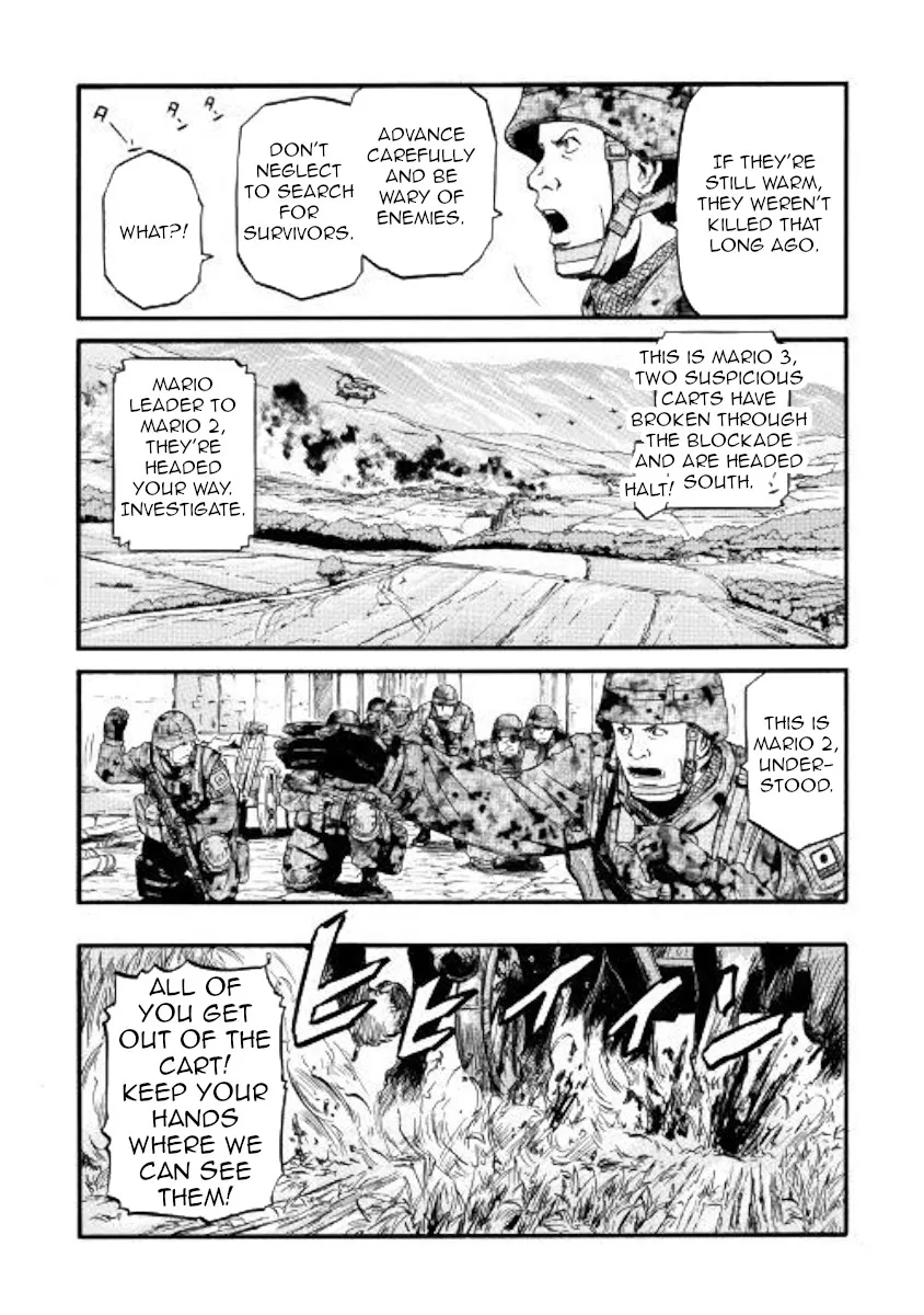 Gate - Jietai Kare No Chi Nite, Kaku Tatakeri Zinmanga X Chapter 87 Page 13