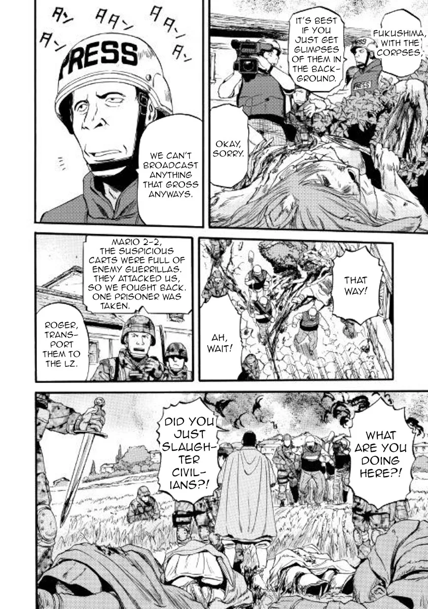 Gate - Jietai Kare No Chi Nite, Kaku Tatakeri Zinmanga X Chapter 87 Page 17