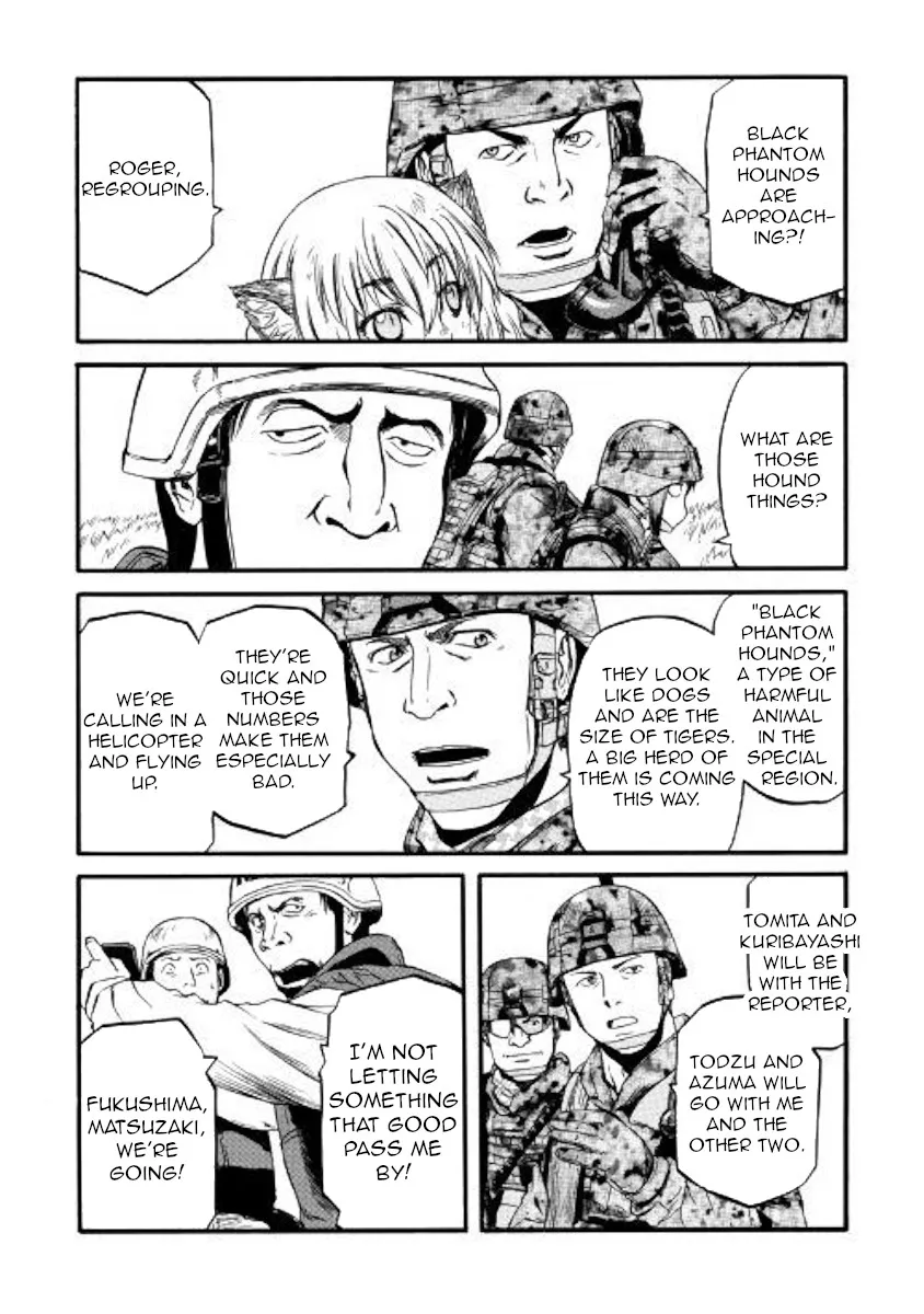 Gate - Jietai Kare No Chi Nite, Kaku Tatakeri Zinmanga X Chapter 87 Page 23