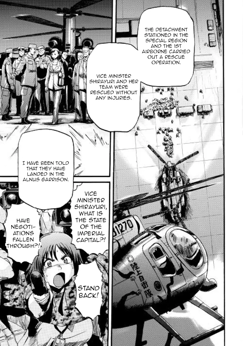 Gate - Jietai Kare No Chi Nite, Kaku Tatakeri Zinmanga X Chapter 81 Page 3