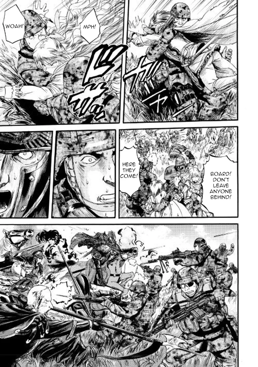 Gate - Jietai Kare No Chi Nite, Kaku Tatakeri Zinmanga X Chapter 80 Page 7