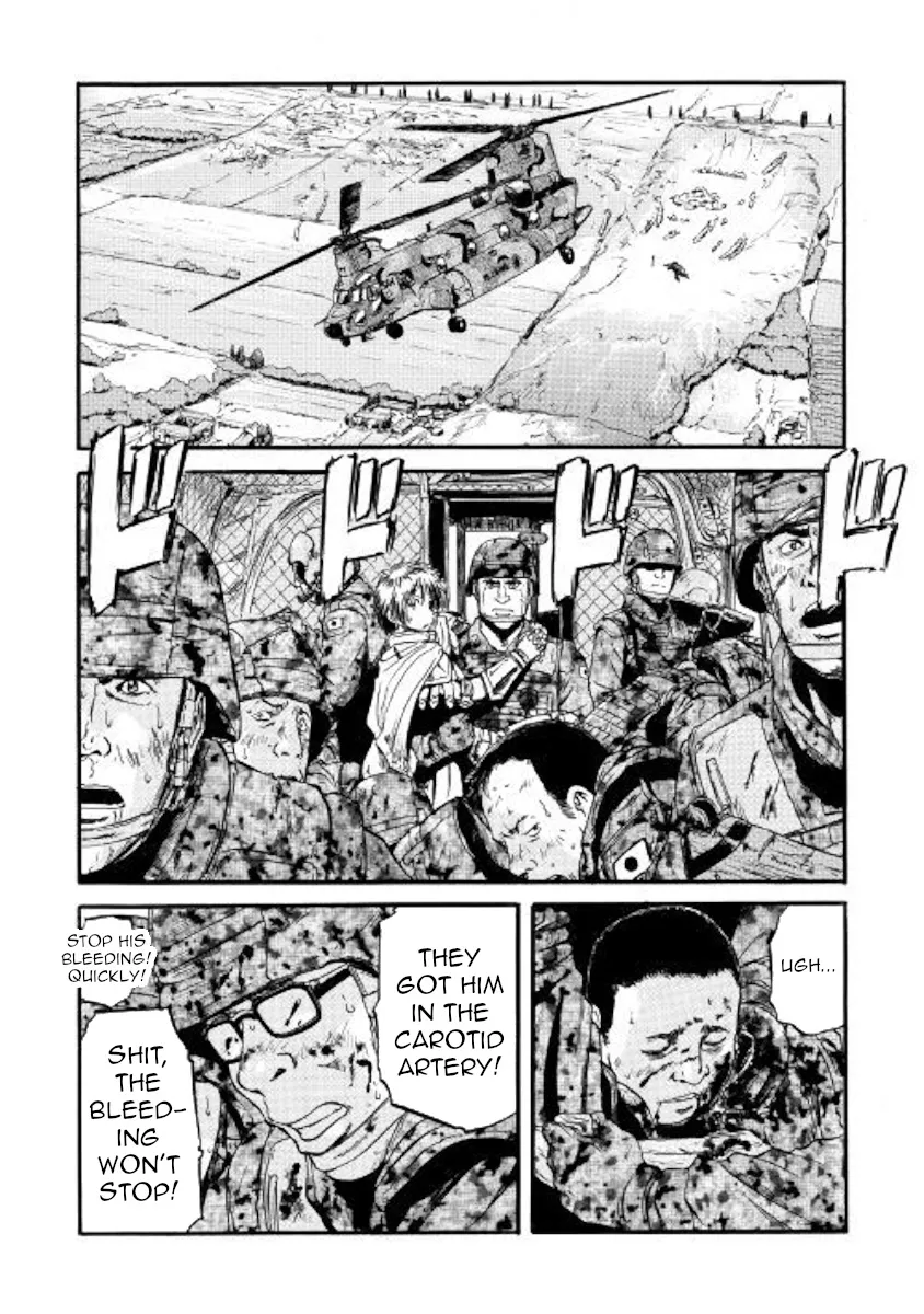Gate - Jietai Kare No Chi Nite, Kaku Tatakeri Zinmanga X Chapter 80 Page 12