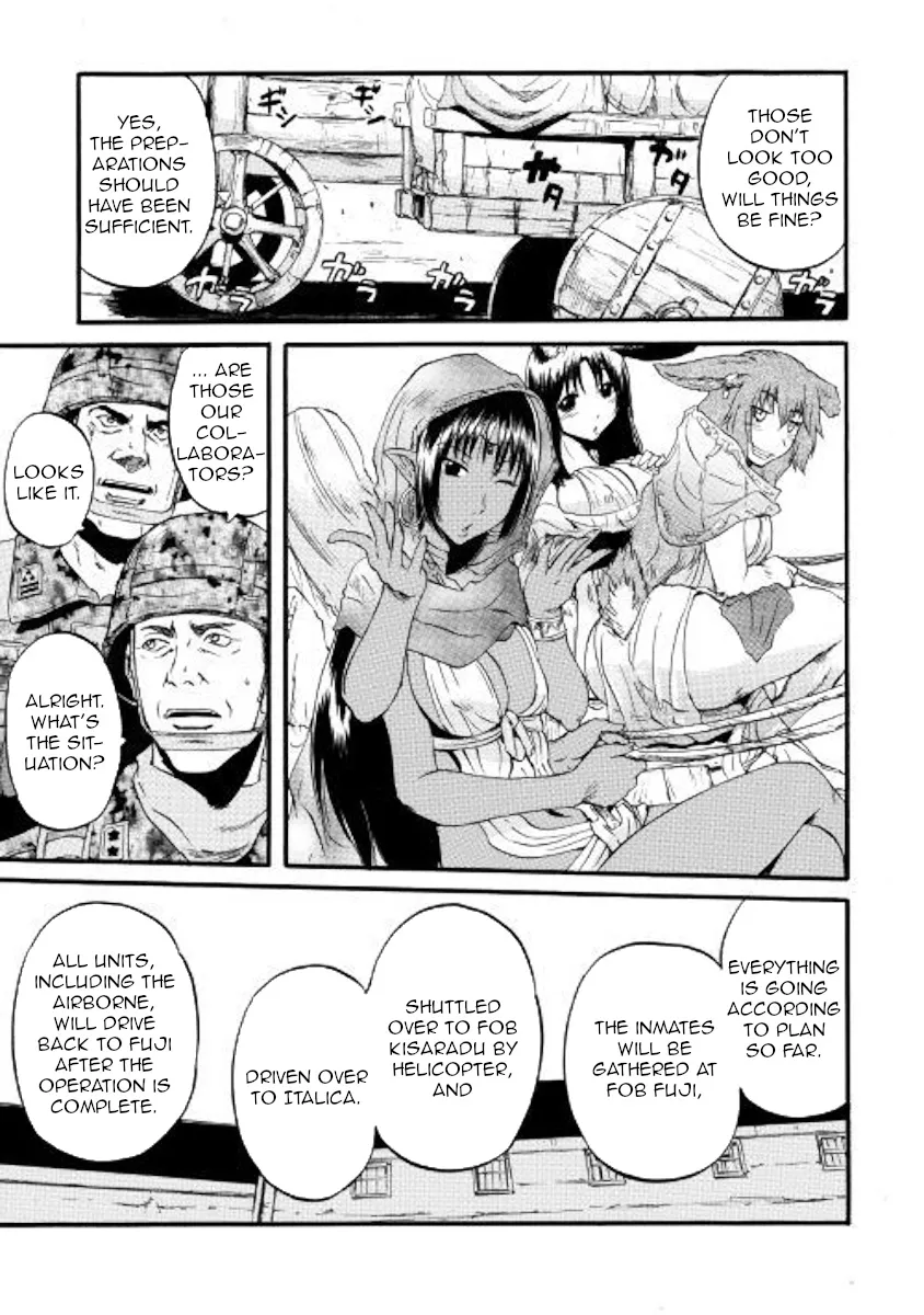 Gate - Jietai Kare No Chi Nite, Kaku Tatakeri Zinmanga X Chapter 77 Page 14