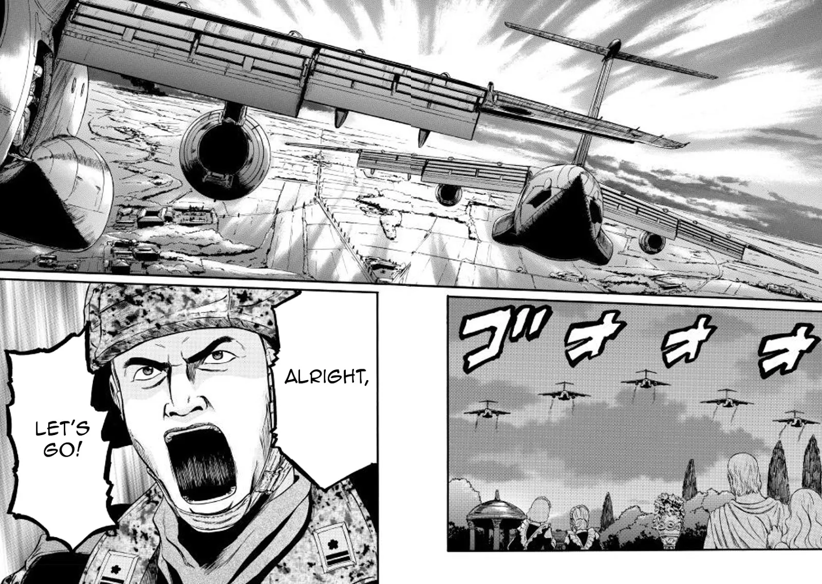 Gate - Jietai Kare No Chi Nite, Kaku Tatakeri Zinmanga X Chapter 76 Page 6