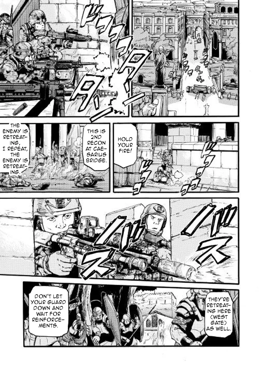 Gate - Jietai Kare No Chi Nite, Kaku Tatakeri Zinmanga X Chapter 76 Page 23