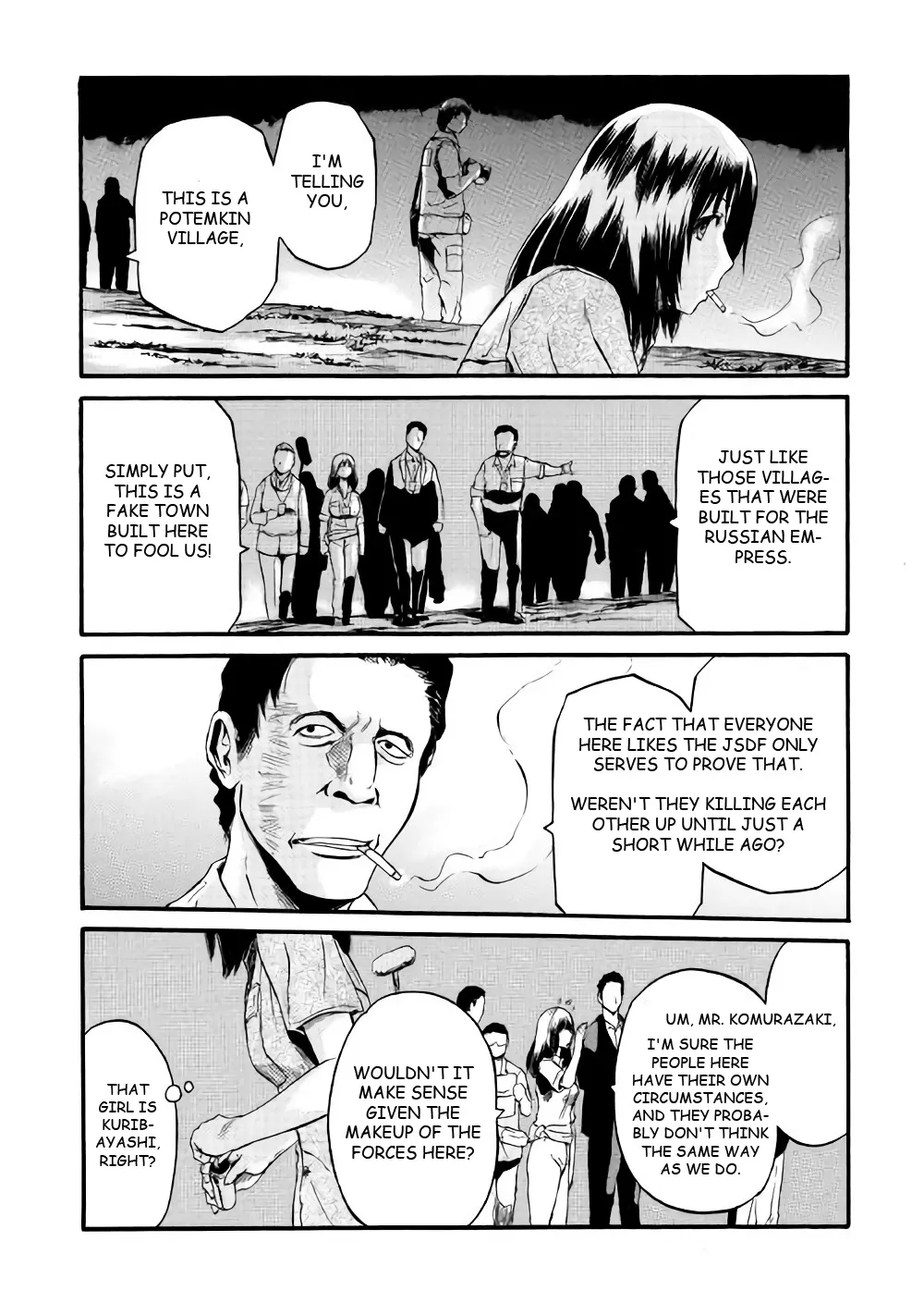 Gate - Jietai Kare No Chi Nite, Kaku Tatakeri Zinmanga X Chapter 71 Page 13