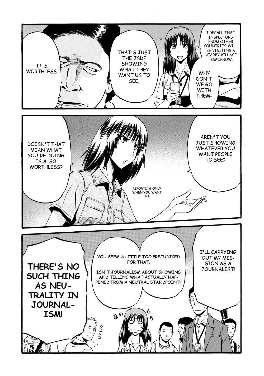 Gate - Jietai Kare No Chi Nite, Kaku Tatakeri Zinmanga X Chapter 71 Page 16