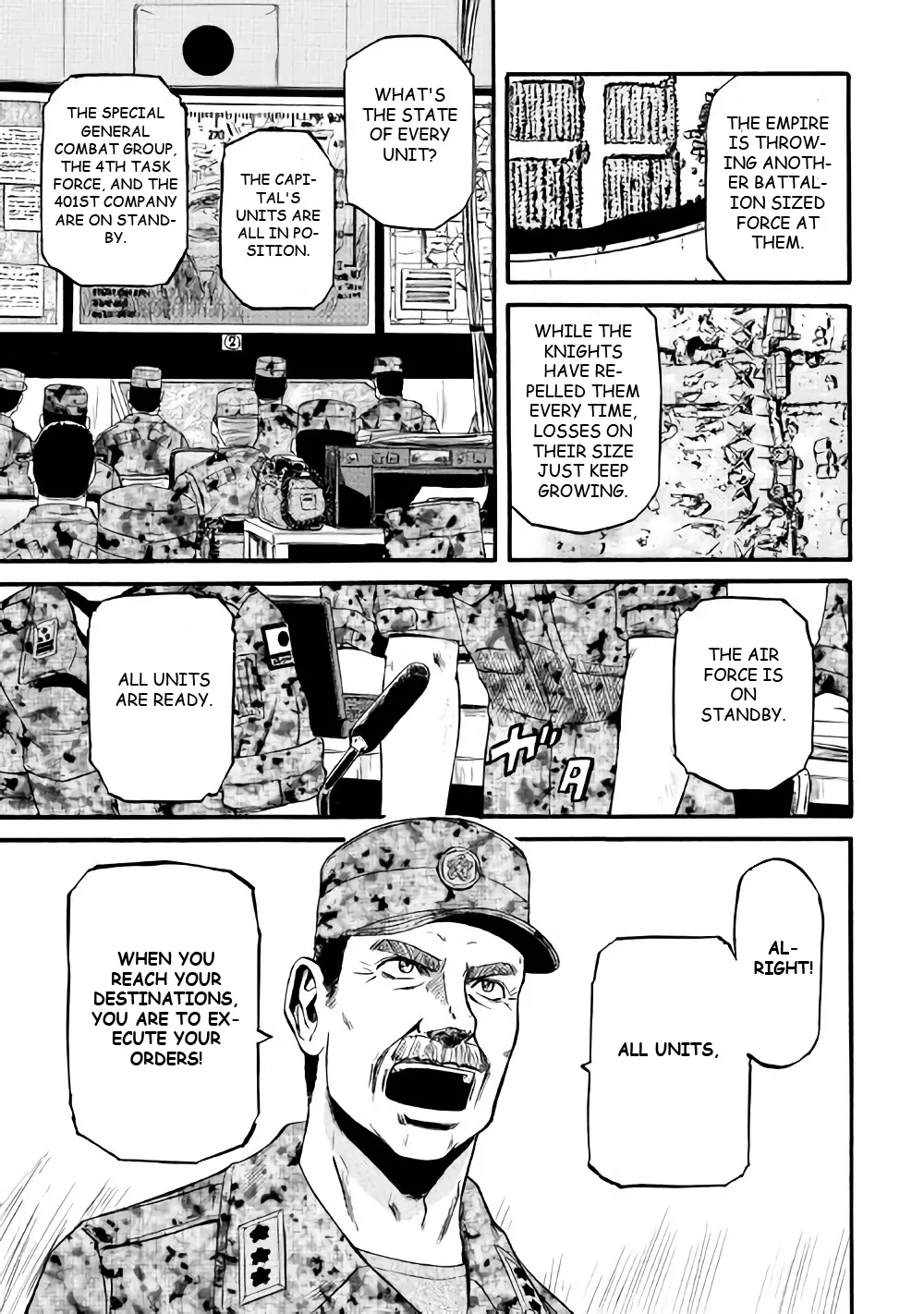 Gate - Jietai Kare No Chi Nite, Kaku Tatakeri Zinmanga X Chapter 70 Page 6