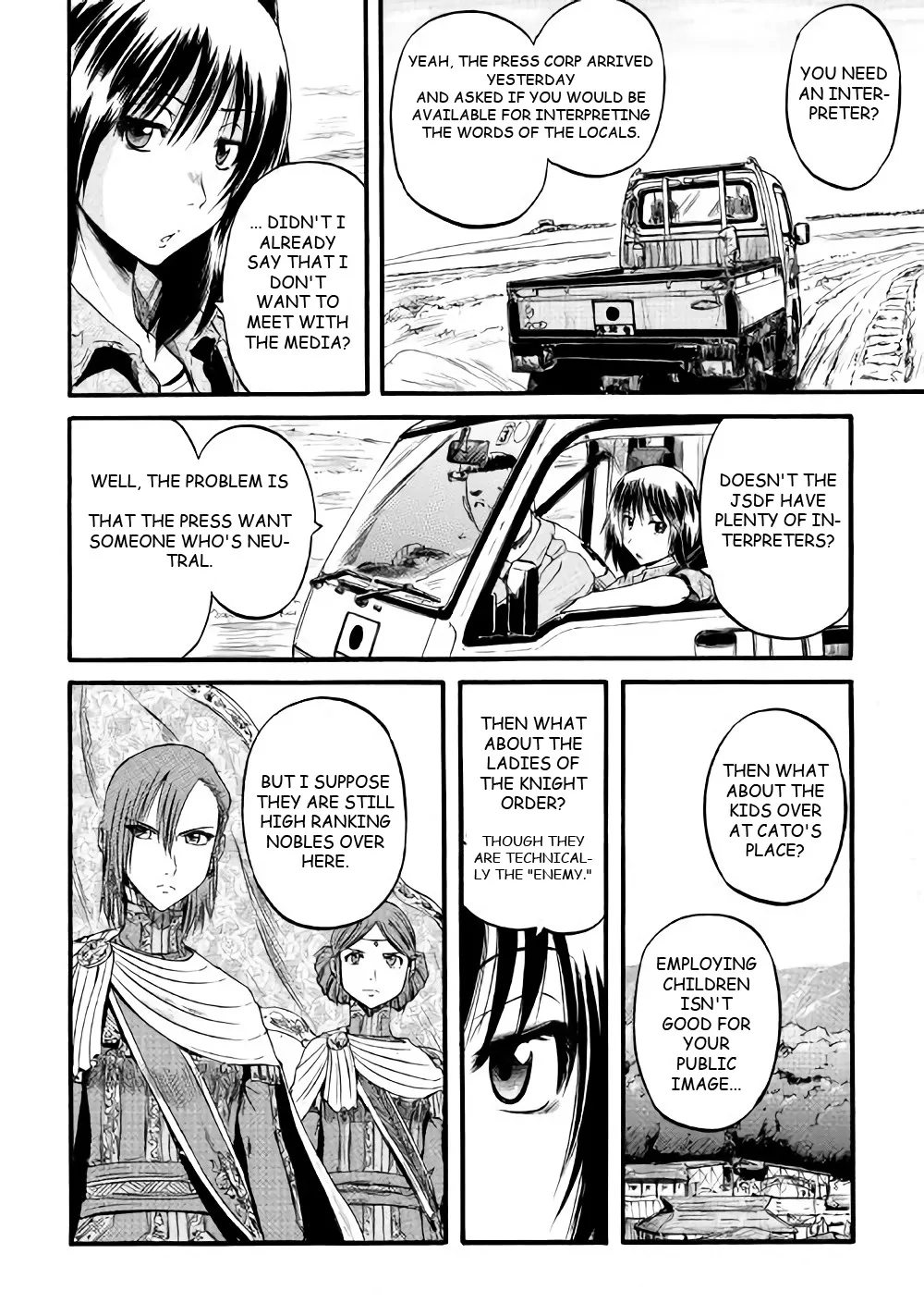 Gate - Jietai Kare No Chi Nite, Kaku Tatakeri Zinmanga X Chapter 70 Page 9
