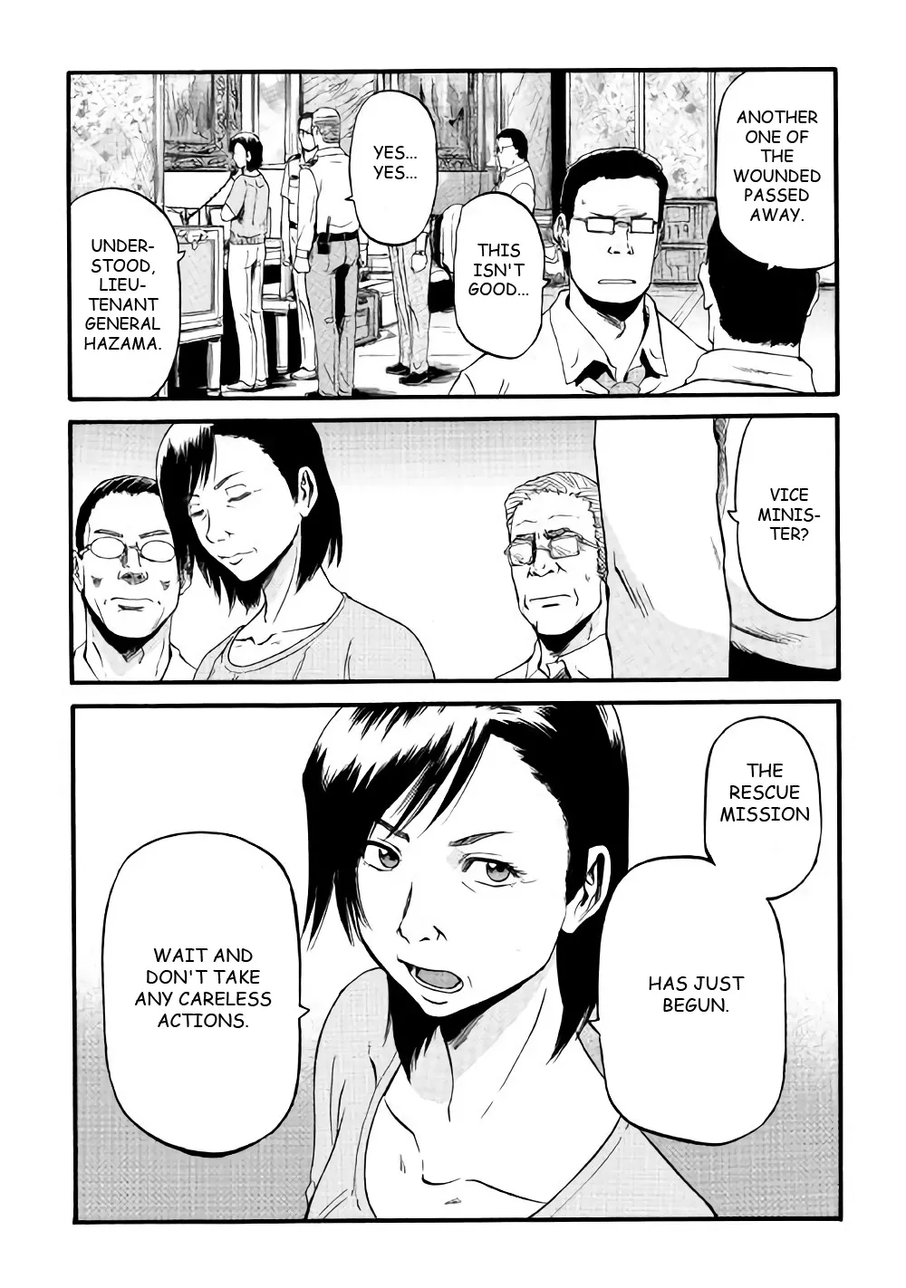 Gate - Jietai Kare No Chi Nite, Kaku Tatakeri Zinmanga X Chapter 70 Page 28