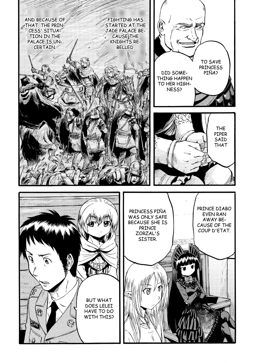 Gate - Jietai Kare No Chi Nite, Kaku Tatakeri Zinmanga X Chapter 69 Page 22