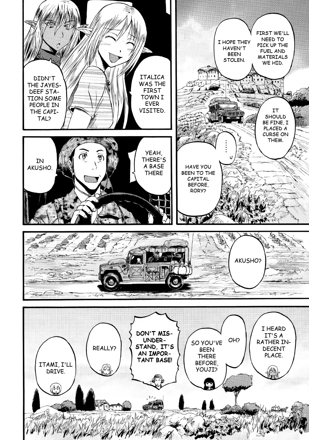Gate - Jietai Kare No Chi Nite, Kaku Tatakeri Zinmanga X Chapter 69 Page 32
