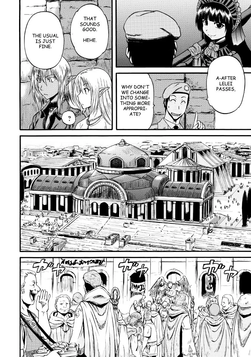 Gate - Jietai Kare No Chi Nite, Kaku Tatakeri Zinmanga X Chapter 67 Page 34
