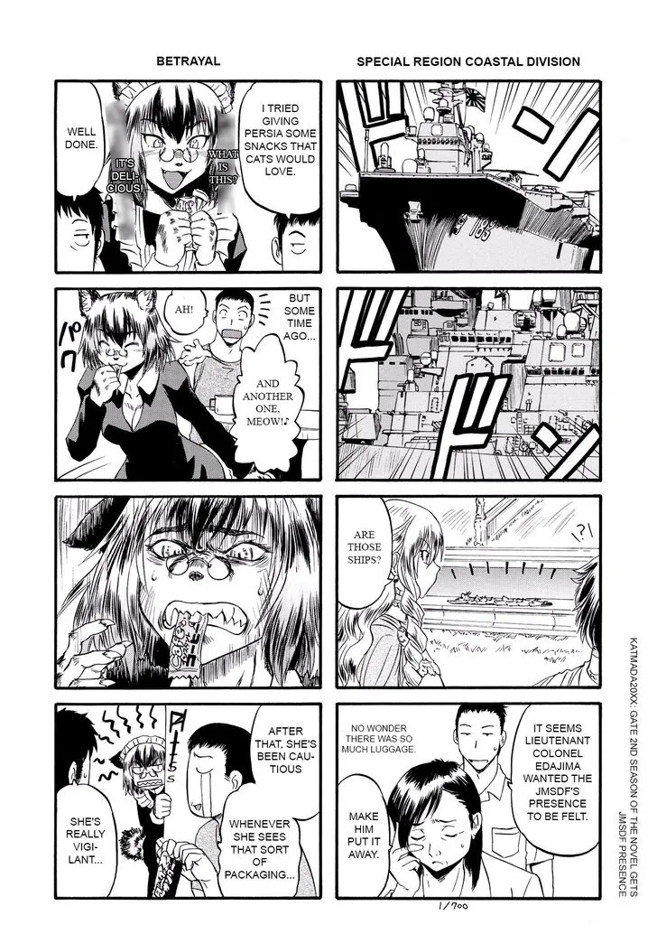 Gate - Jietai Kare No Chi Nite, Kaku Tatakeri Zinmanga X Chapter 62.6 Page 4