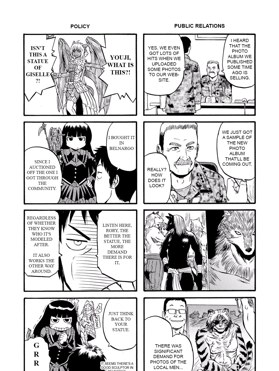 Gate - Jietai Kare No Chi Nite, Kaku Tatakeri Zinmanga X Chapter 62.55 Page 5