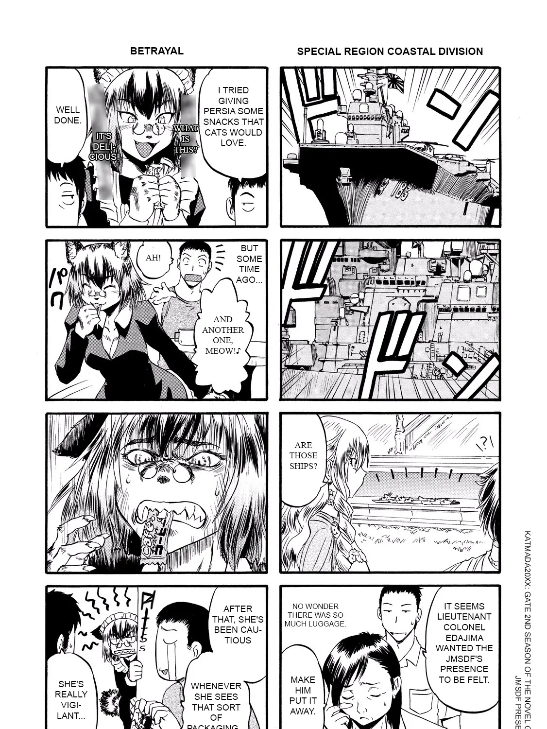 Gate - Jietai Kare No Chi Nite, Kaku Tatakeri Zinmanga X Chapter 62.55 Page 7
