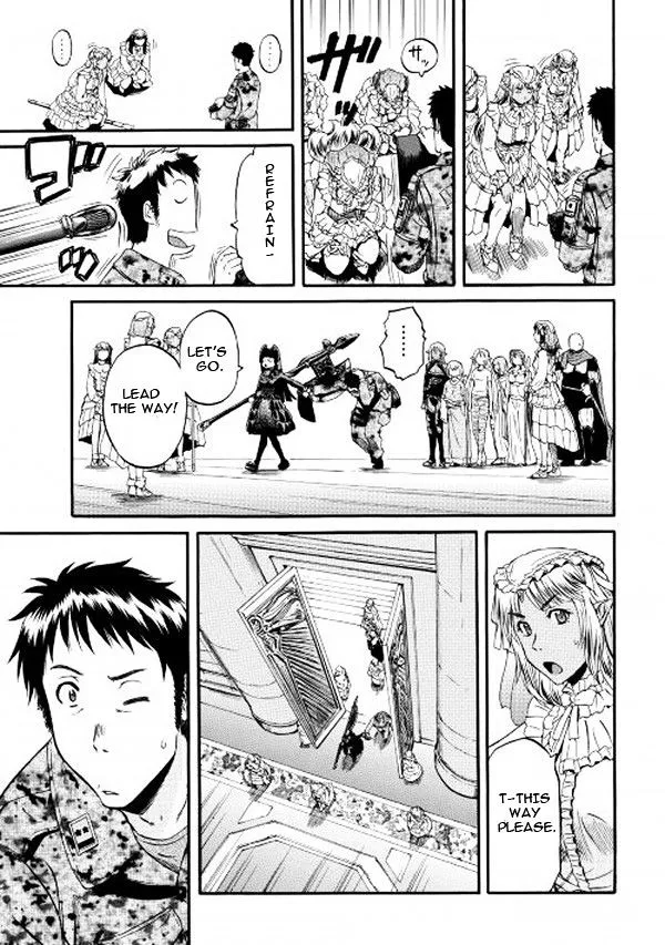 Gate - Jietai Kare No Chi Nite, Kaku Tatakeri Zinmanga X Chapter 57 Page 18