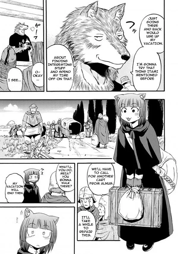 Gate - Jietai Kare No Chi Nite, Kaku Tatakeri Zinmanga X Chapter 55.5 Page 5