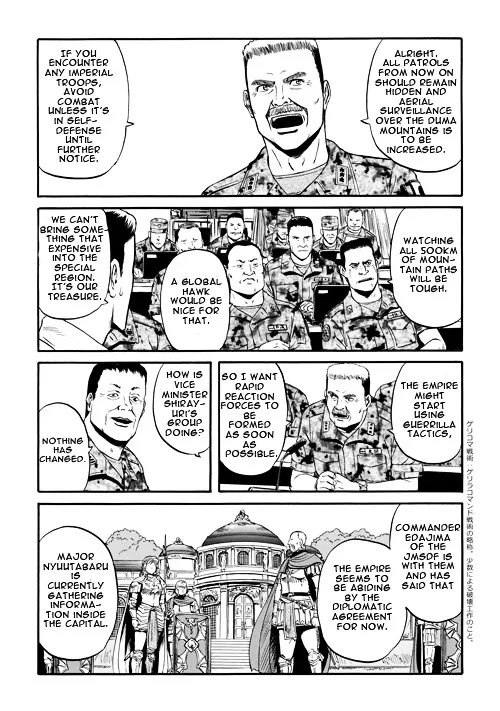 Gate - Jietai Kare No Chi Nite, Kaku Tatakeri Zinmanga X Chapter 55 Page 9