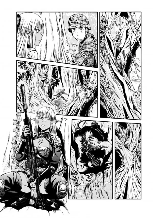 Gate - Jietai Kare No Chi Nite, Kaku Tatakeri Zinmanga X Chapter 51.2 Page 14