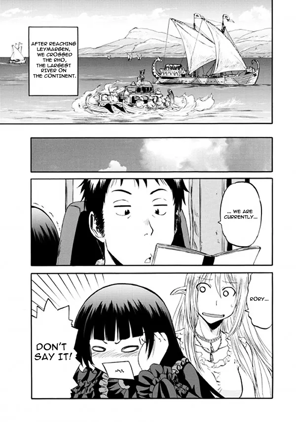 Gate - Jietai Kare No Chi Nite, Kaku Tatakeri Zinmanga X Chapter 51.2 Page 34