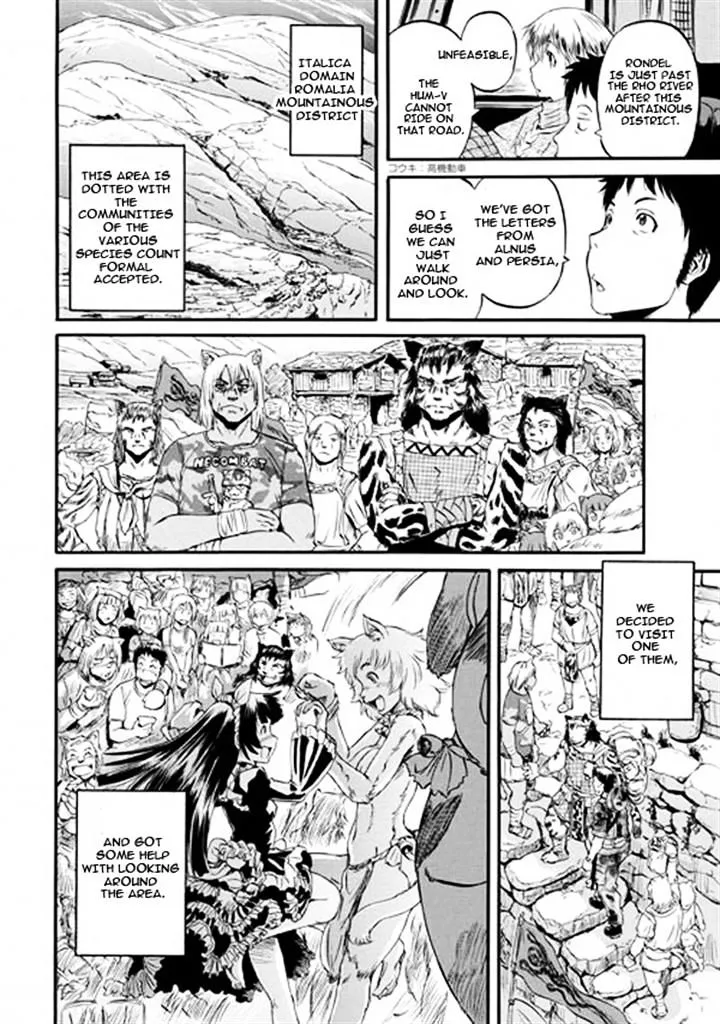 Gate - Jietai Kare No Chi Nite, Kaku Tatakeri Zinmanga X Chapter 49 Page 28