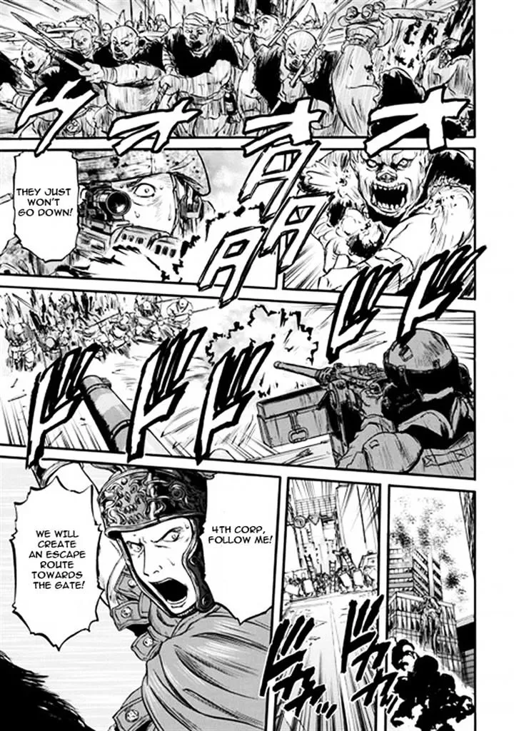 Gate - Jietai Kare No Chi Nite, Kaku Tatakeri Zinmanga X Chapter 48 Page 11