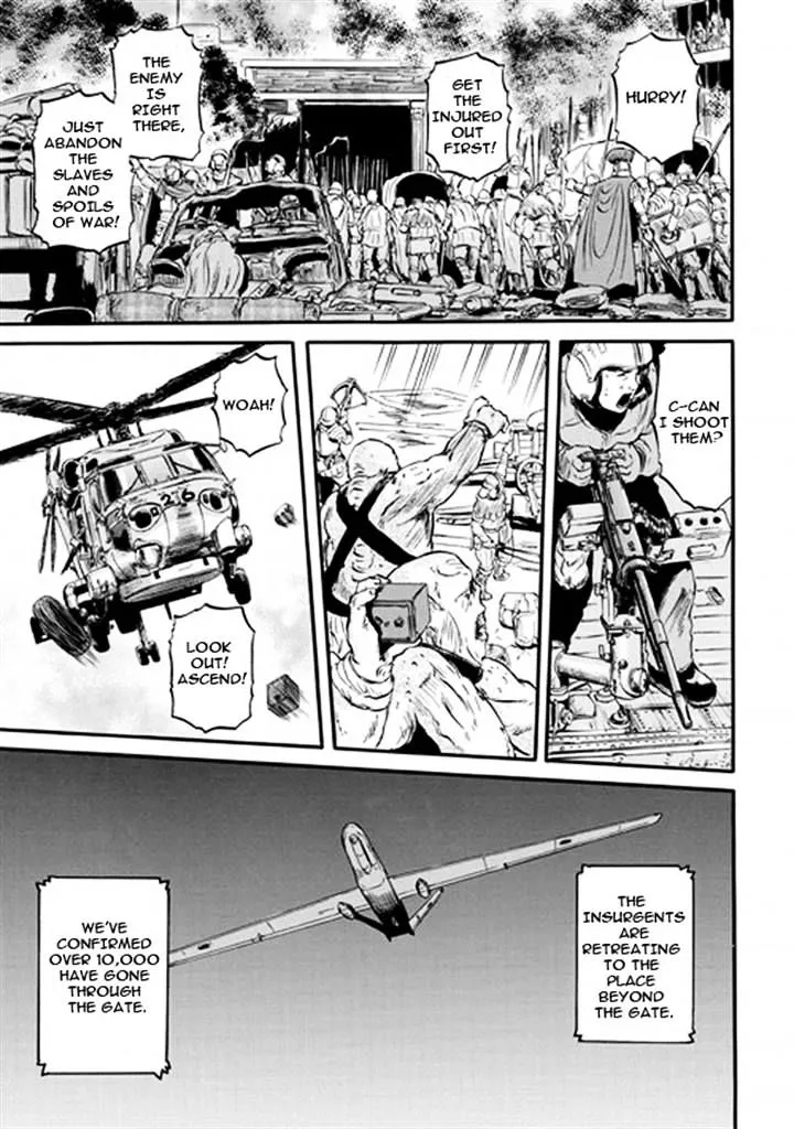 Gate - Jietai Kare No Chi Nite, Kaku Tatakeri Zinmanga X Chapter 48 Page 13