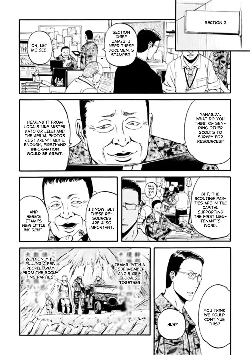 Gate - Jietai Kare No Chi Nite, Kaku Tatakeri Zinmanga X Chapter 40 Page 23