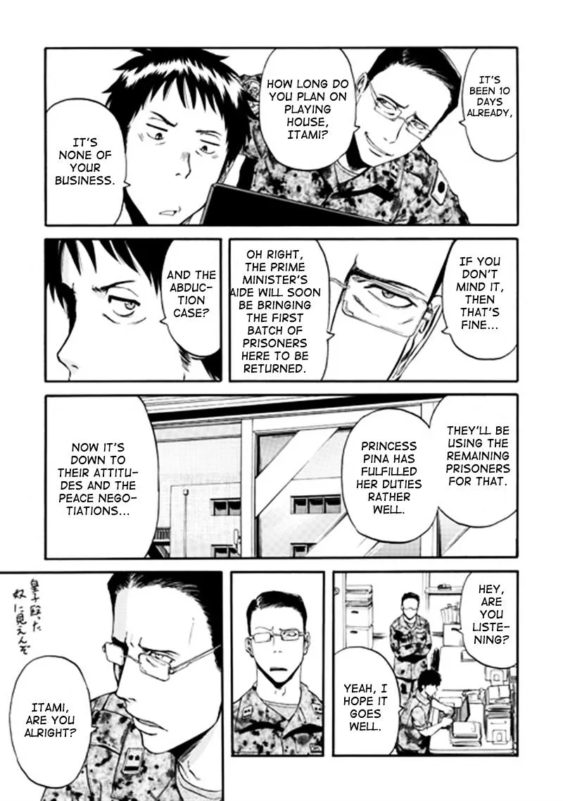 Gate - Jietai Kare No Chi Nite, Kaku Tatakeri Zinmanga X Chapter 38 Page 34