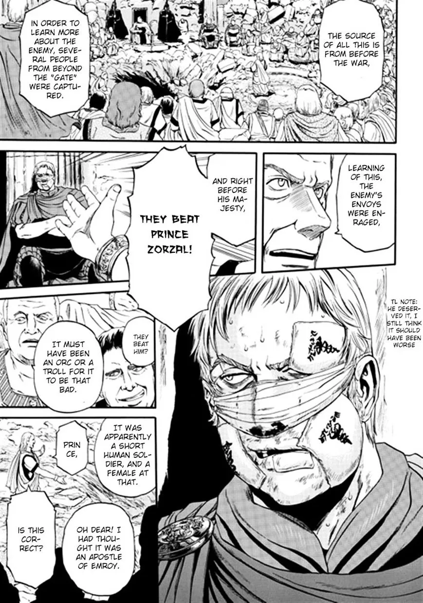 Gate - Jietai Kare No Chi Nite, Kaku Tatakeri Zinmanga X Chapter 36 Page 5