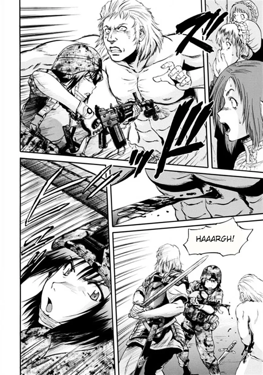 Gate - Jietai Kare No Chi Nite, Kaku Tatakeri Zinmanga X Chapter 34 Page 12