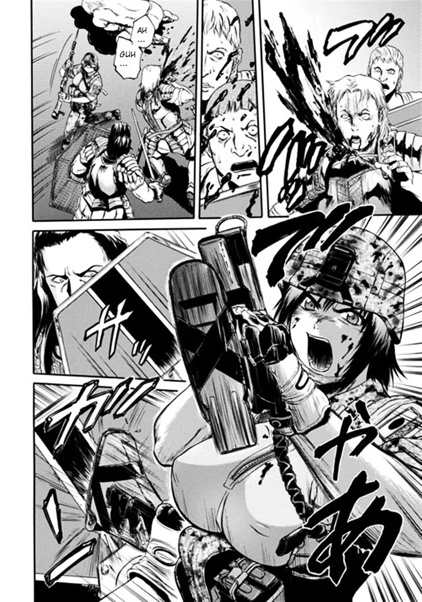 Gate - Jietai Kare No Chi Nite, Kaku Tatakeri Zinmanga X Chapter 34 Page 14
