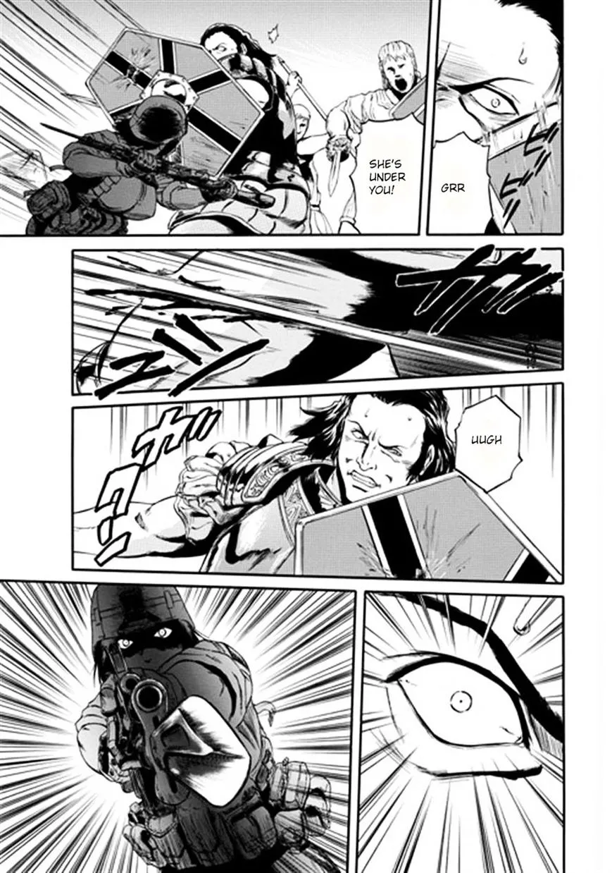 Gate - Jietai Kare No Chi Nite, Kaku Tatakeri Zinmanga X Chapter 34 Page 15