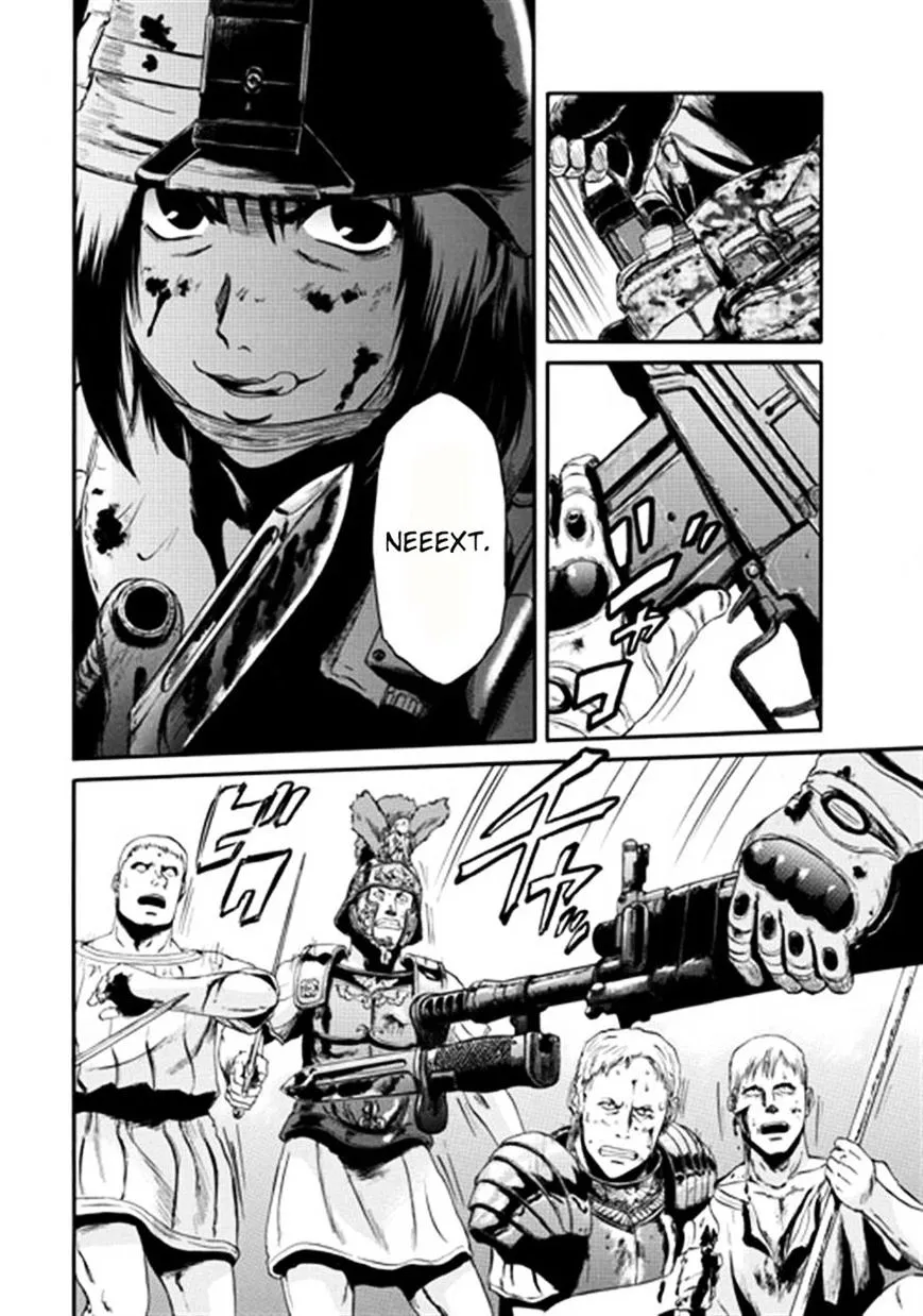 Gate - Jietai Kare No Chi Nite, Kaku Tatakeri Zinmanga X Chapter 34 Page 22