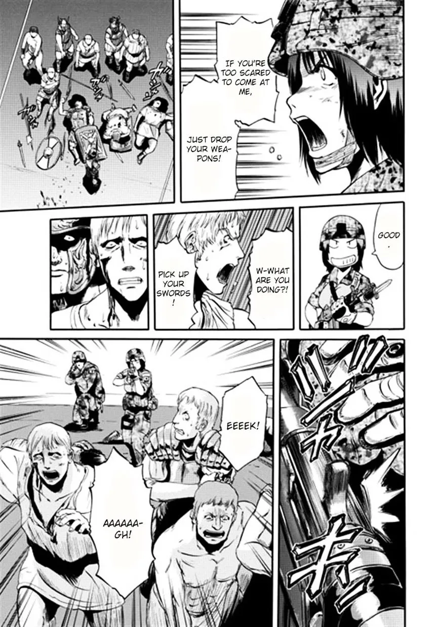 Gate - Jietai Kare No Chi Nite, Kaku Tatakeri Zinmanga X Chapter 34 Page 23