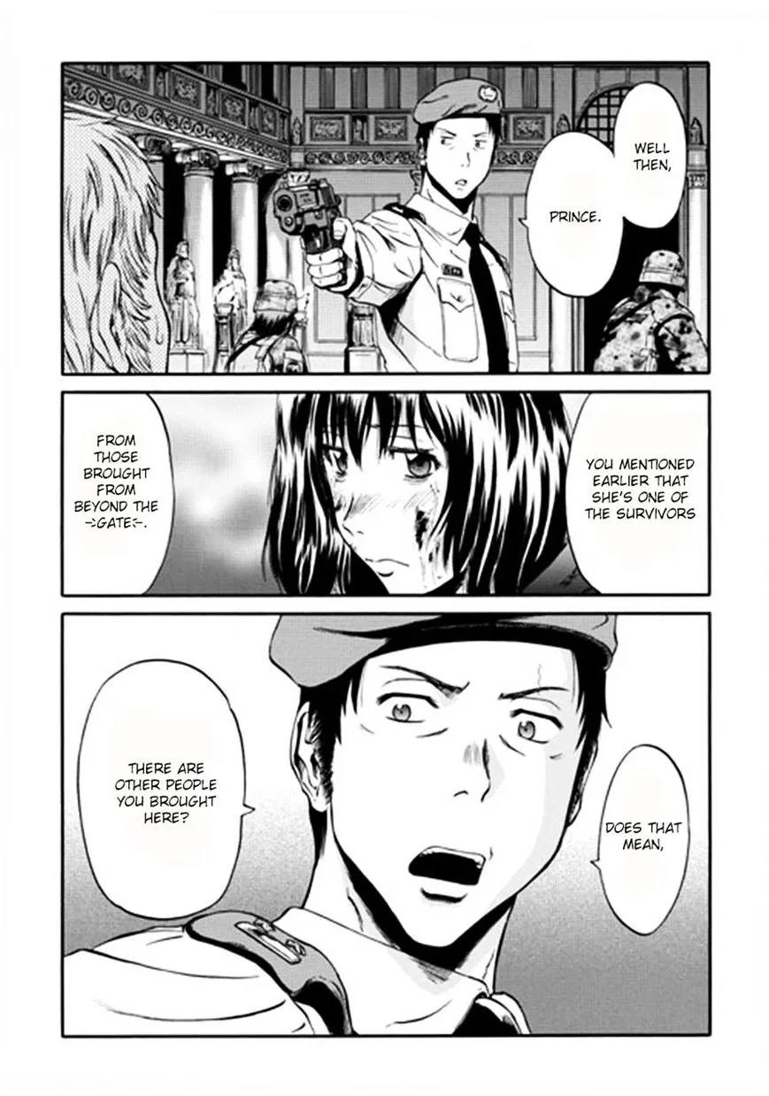 Gate - Jietai Kare No Chi Nite, Kaku Tatakeri Zinmanga X Chapter 34 Page 25